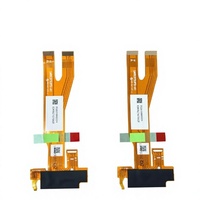 LT M30 LT S22 Rakitan Layar LCD dengan Kabel Fleksibel Pengganti Layar Berlekuk Waterdrop