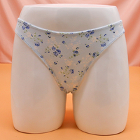 Culottes string personnalisées OEM/ODM imprimées pour femmes, séchage rapide, confortables au quotidien, sous-vêtements taille basse pour femmes et jeunes filles