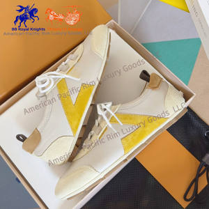 Chaussures de sport pour femmes de marque de luxe, style classique, baskets décontractées en cuir, ballerines plates à lacets pour la marche et la course - Product Image 6