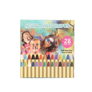 Детские пластиковые карандасы для рисования для лица, 16 видов цветов, Хеллоуин, боди-реквизит для макияжа - Product Image 5