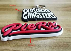 Wholesale 2D /3D Custom Shaped Your logo <b>Name</b> Pvc Keychain Rubber Key <b>Chains</b> - Product Image 6