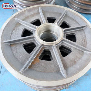 Cina fabbricazione personalizzabile OEM resistente in acciaio filo puleggia puleggia per la costruzione di macchinari - Product Image 3