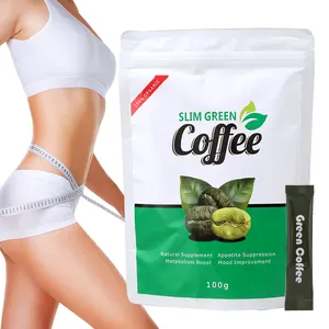 Supporto Private Label dimagrante naturale perdita di peso caffè istantaneo Slim Diet Green Coffee