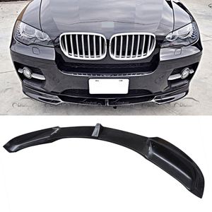 2010-2014 BM E71 X6M Auto Tuning Carbon Fiber Front Spoiler Lip Bumper Chin <b>Splitter</b> New Condition - Product Image 5