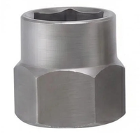Jeu d'extracteurs de boulons fractionnés 9 pièces avec tailles de prise 9/16, 5/8, 11/16, 3/4, 1/2, 7/16, 3/8, 5/16, 1/4 pouces, qualité industrielle