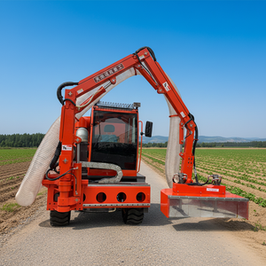 Cortadora de césped diésel JINKE con brazo cantilever para el recorte de vegetación en bordes de carreteras y cinturones verdes - Product Image 3