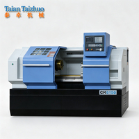 Tour CNC horizontal CK6150 à prix d'usine avec certification CE, commande GSK robuste, haute précision pour le traitement des métaux