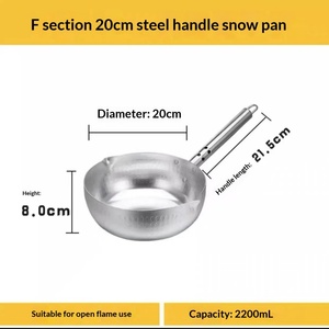 Durable Aluminum Alloy Soup Pot Japanese Style Saucepan <b>with</b> Wooden Handle Kitchen Cooking Pot Wholesale Manufacturer - Product Image 6