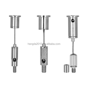Kit de suspension rapide à verrouillage automatique pour câble en acier inoxydable pour lustre et éclairage de plafond - Product Image 3