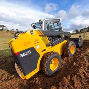 Chargeuse sur pneus diesel CLG385B de 1,375 tonne, chargeuse compacte avec une capacité de godet de 0,45 m3, garantie d'un an, haute efficacité - Product Image 2
