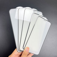 9H 2.5D Protecteur d'écran en verre trempé pour téléphone portable en soie anti-rayures pour iPhone X Xs Xr 11 12 13 14 15 16 Pro Max Plus