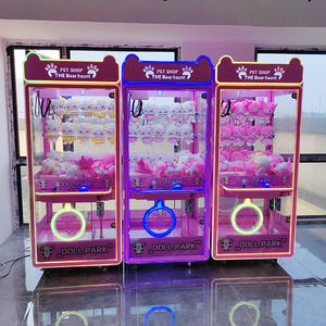 Jeux à pièces clip autocollant carte pince grue <span class=keywords><strong>machine</strong></span> bonbons porte-clés en peluche poupée personnalisé mini pince griffe <span class=keywords><strong>machine</strong></span> - Product Image 5