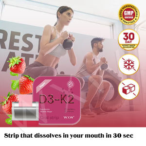 วิตามินดี3 เค2 แบบแผ่นอมละลายในช่องปาก ผลิตจากโรงงานโดยตรง - Product Image 4