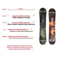 Planche à neige tout-terrain personnalisée 2025 pour débutants et professionnels - Écologique, durable, toutes saisons