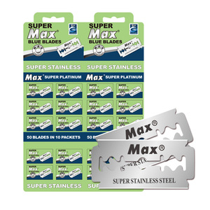 Old-Fashioned <strong>Double</strong>-<strong>Edged</strong> <strong>Razor</strong> Blade Stainless Steel Body Use Adaptable for Hairdressing Direct From Factory - Product Image 6