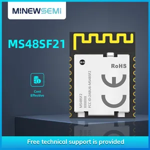 MinewSemi M1805 บลูทูธพลังงานต่ํา BLE 5.0 บลูทูธโมดูลพลังงานต่ํา MS48SF21 พร้อมเฟิร์มแวร์แบบ one-to-one