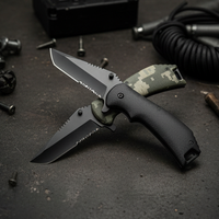 Couteau pliant en acier inoxydable 4CR13 de haute qualité brésilien, ODM OEM, couteau de poche tactique de survie pour le camping en plein air, EDC