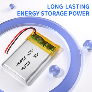 Bán buôn 852024 polymer có thể sạc lại pin 3.7V Li-polymer pin 350mAh 852024 Lithium LiPo pin - Product Image 5