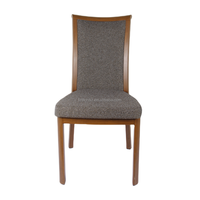 Chaises de salle à manger empilables en métal modernes, durables et de qualité supérieure pour hôtel, restaurant, banquet, événements de mariage