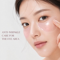 Masques Hydrogel PDRN Anti-Âge pour les Yeux à Marque Blanche – Collagène, Peptides, Caféine – Réduit les Rides et les Poches sous les Yeux