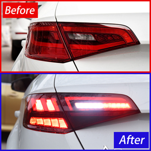 Conjunto de Luces Traseras LED Secuenciales para <span class=keywords><strong>Audi</strong></span> A3 <span class=keywords><strong>Sportback</strong></span> 8V 2013-2019, Luz de Freno Trasera con Intermitentes Dinámicos, 12V OEM 8V4 945 095/96 - Product Image 3