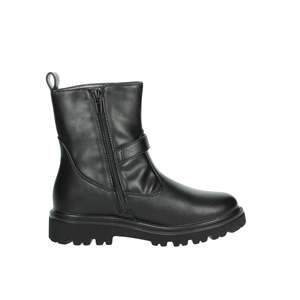 Botas Bajas para Niña Asso, Color Negro, Talla 35, con Detalle de Hebilla, para Uso Diario - Product Image 4