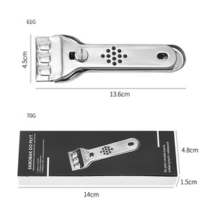 Spatule de nettoyage multifonction en acier inoxydable avec <span class=keywords><strong>grattoir</strong></span> pour l'élimination des taches sur les carreaux de cuisine et les surfaces murales/solaires - Product Image 6