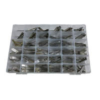 200 pièces/lot lame de clé de voiture vierge en métal non coupée avec boîte pour JMD VVDI KEYDIY KD télécommande