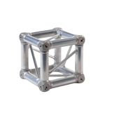 Accessoires et joints en alliage d'aluminium argentés pour structures de scène intérieures, formes personnalisées pour spectacles et expositions professionnels