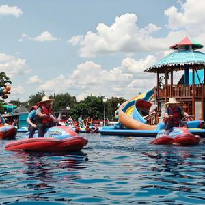 Haute qualité gonflable Mini Jet Ski eau flottant électrique Jet Ski gonflable fête bateau Jetski avec <span class=keywords><strong>moteur</strong></span> <span class=keywords><strong>moteur</strong></span> location d'événement - Product Image 2