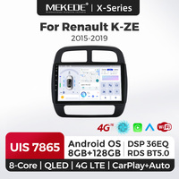 Lecteur multimédia automobile MEKEDE UIS7865 X40 8+128G Radio Android AM FM GPS 4G WIFI DSP RDS pour Renault K-ZE 2015-2019