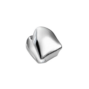 Grillz Placcato Oro 18K Hip Hop, Copertura Singola per Dente Superiore, per Uomini e <span class=keywords><strong>Donne</strong></span>, Accessori per Cosplay e Rapper - Product Image 6