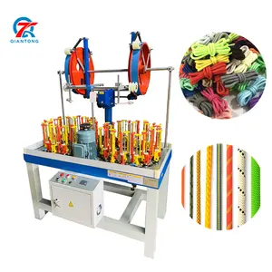 High speed 48 Spindles 1mm cords Braiding Machine Rope Braider