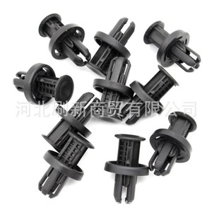 Car <b>Bumper</b> <b>Clips</b> Nylon 10Mm Diameter For Honda Replace Repair Fastener Locator <b>Clips</b> Auto Part Sx0185 - Product Image 4