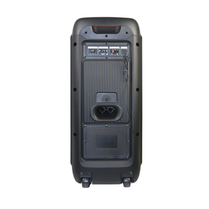 Altavoces portátiles T duales de 8 pulgadas con <span class=keywords><strong>Plus</strong></span> Fire Light Bluetooth Pro Audio Active Party Stereo Trolley Altavoz inalámbrico para exteriores - Product Image 3