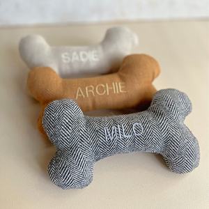 Juguete Masticable para Perros de Tela de Hueso, Color Personalizado, Clásico, Novedoso, Sabor a Asta, Palo Molar para Entrenamiento y Juego de Perros - Product Image 3