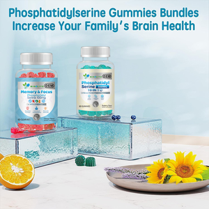 Gummies de phosphatidylsérine pour enfants, marque privée OEM, 100 mg, soutien cérébral et mémoire, effet nootropique - Product Image 2