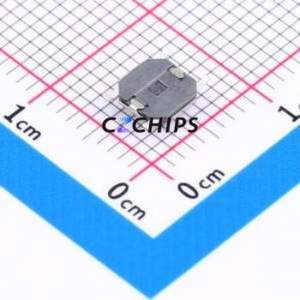 GT-TC084B-H016-L5 Tactile Switch SMD-4P,5.2x5.2mm Switch Single Pole Single Throw Round Button 2.5N Vertical Mount - Product Image 2