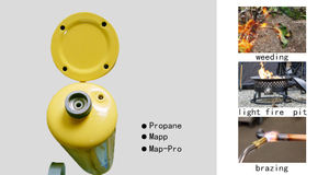 Cilindro de Gas de Acero Vacío Desechable DC01 para Refrigerante Médico Estético, Depilación, Estufa de Camping - Product Image 5