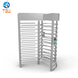 Cancello girevole a tutta altezza cancello d'ingresso sistema di controllo accessi cancello girevole a tutta altezza con lettore di schede RFID - Product Image 3