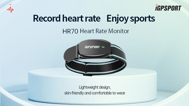 HR70 Smart Health Wristband Heart Rate Monitor Armband with ANT+ & BLE HRM Sensor Compatible with Wahoo Peloton Wrist Strap