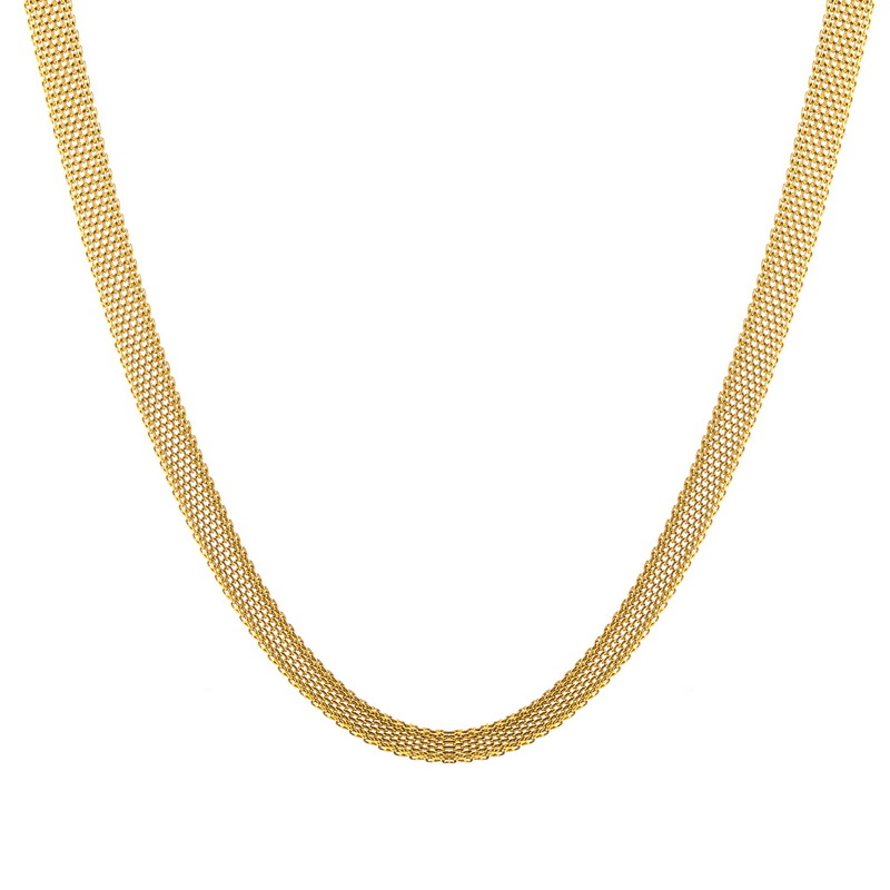 Choker Mesh Chain Necklace