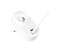 Adaptateur de prise française Pheiyon 16A 230V 3680W avec ports USB-A USB-C pour charger 3 appareils, sécurité enfant, CE RoHS, maison et voyage, IP20, OEM ODM