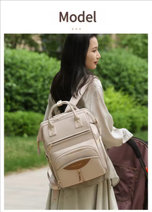 Mochila Grande Capacidade Portátil Durável Reutilizável Multi Bolsos Bolsa de Fraldas Fashion para Mamães - Product Image 5