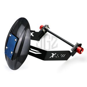 Para <span class=keywords><strong>DUCATI</strong></span> MONSTER 821 696 <span class=keywords><strong>DIAVEL</strong></span> 1200 <span class=keywords><strong>Multistrada</strong></span> 950 guardabarros trasero de motocicleta rueda neumático Splash Pad cubierta guardabarros Accesorios - Product Image 2