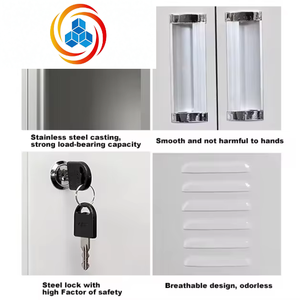 6 Door Ventilated Anti Theft Secure <b>Storage</b> Organized Durable Industrial Heavy Duty Steel <b>Lockers</b> for School Gym - Product Image 5