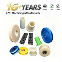 Services de tournage et fraisage CNC sur mesure de précision pour pièces en plastique OEM, pièces en nylon, POM, ABS