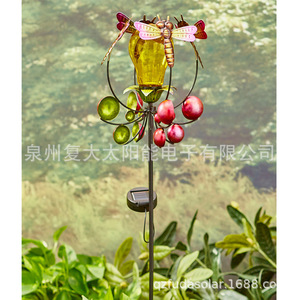 ไฟสวนพลังงานแสงอาทิตย์ หลอดไฟ LED ตกแต่งสวนเหล็กดัด ทนน้ำ รับประกัน 2 ปี - Product Image 4