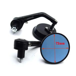 Rétroviseur de guidon de moto rétro modifié, réflecteur universel 22 mm - Product Image 3