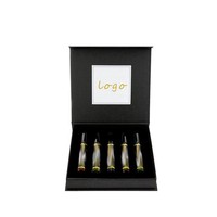 Boîte cadeau magnétique personnalisée avec impression de logo pour emballages de parfums, emballages cosmétiques de luxe pour marques haut de gamme